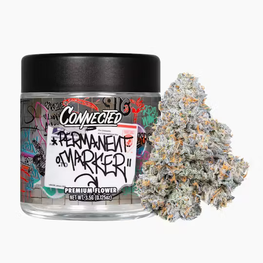 Connected - Permanent Marker - 3.5g Flower - [I]