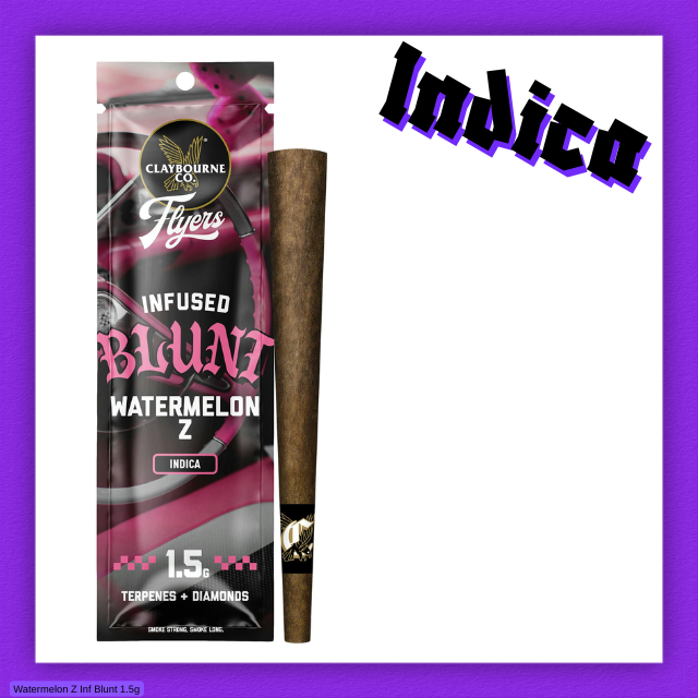 Claybourne -  Watermelon Z - 1.5g Infused Blunt - [I]