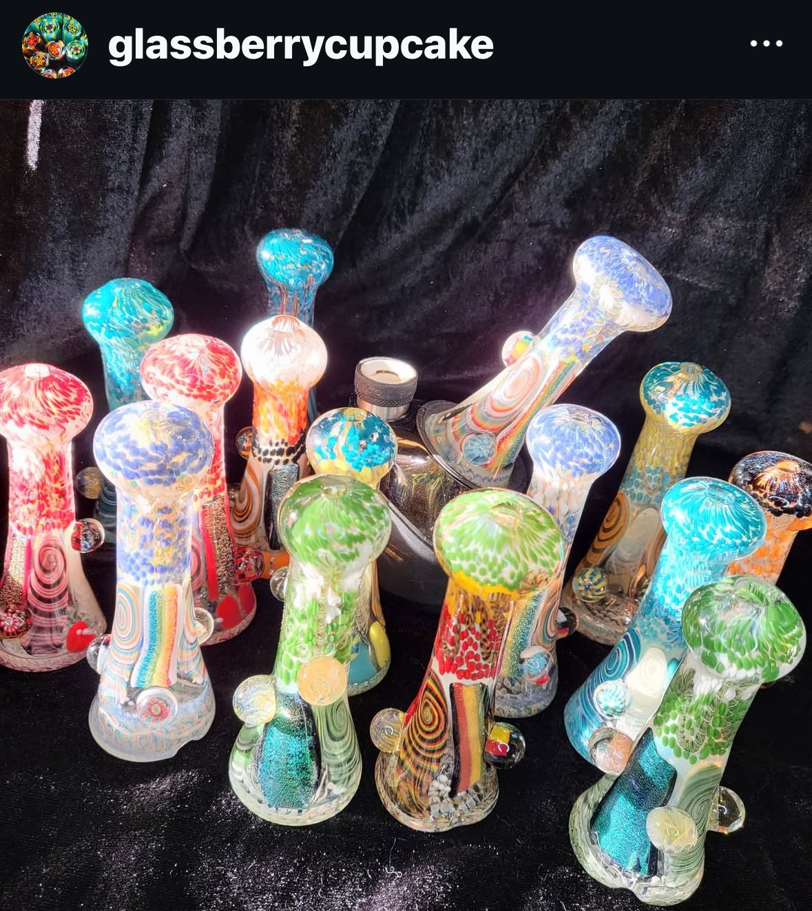 GLASSBERRY CUPCAKE - PUFFCO TOPPER