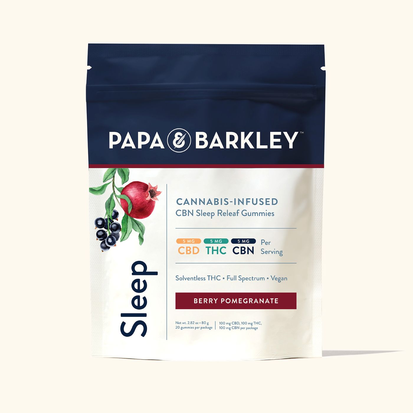 Papa & Barkley - Berry Pomegranate Sleep - [I] - 100 mg - 10 Pack