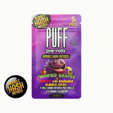 Puff - Modified Grapes x Apples and Bananas - Inf Prerolls - [H] - 2.5 g - 5 Pack