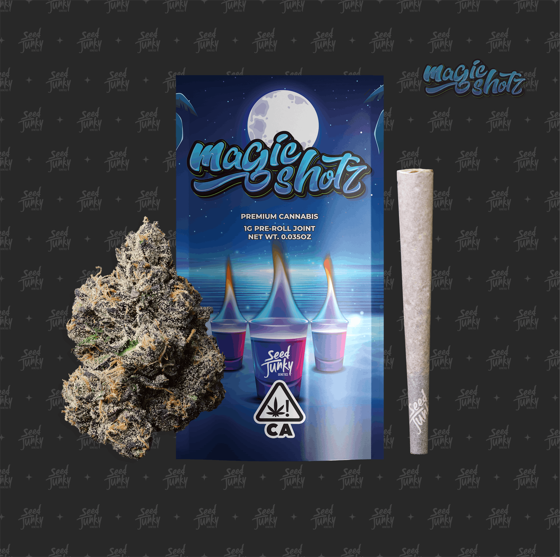 Seed Junky - Magic Shotz - 1G - Preroll [H]