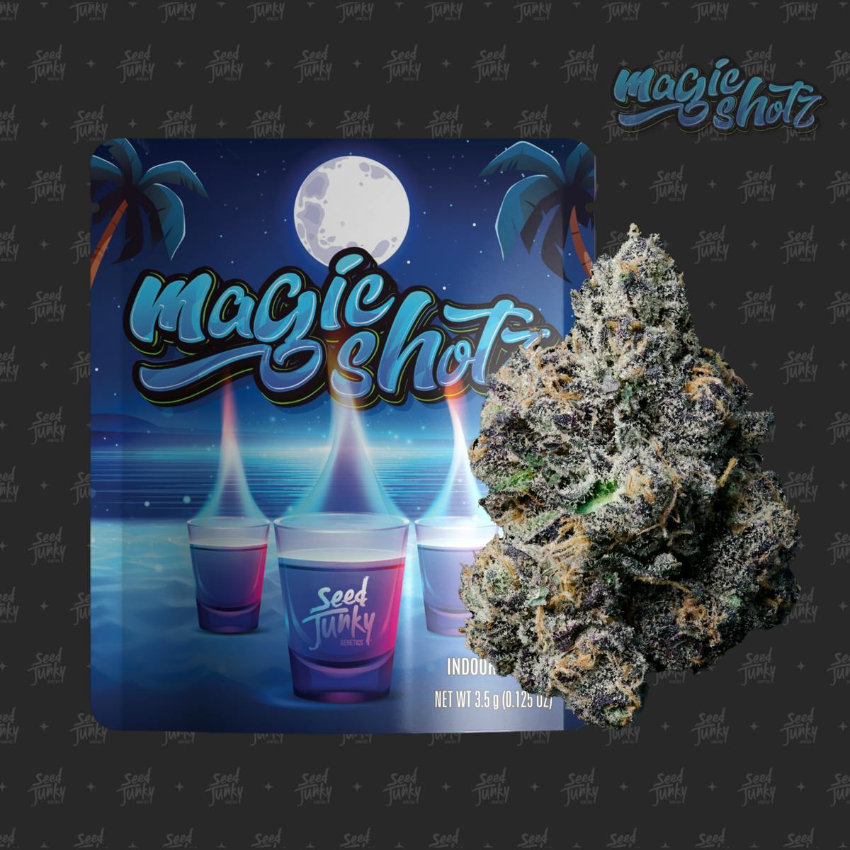 Seed Junky - Magic Shotz - 3.5g Flower - [H]