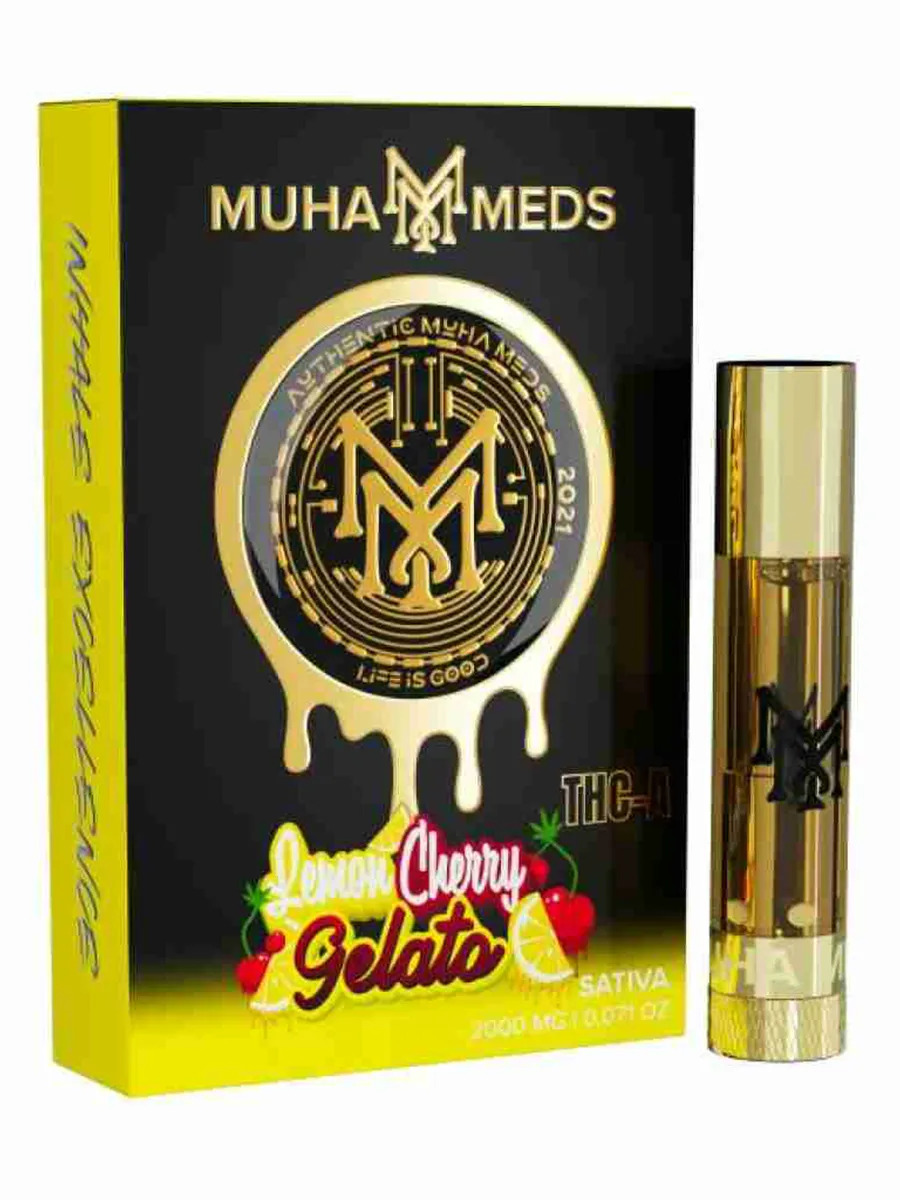 Muha Meds - Lemon Cherry Gelato - LD Cart - [S] - 1 g