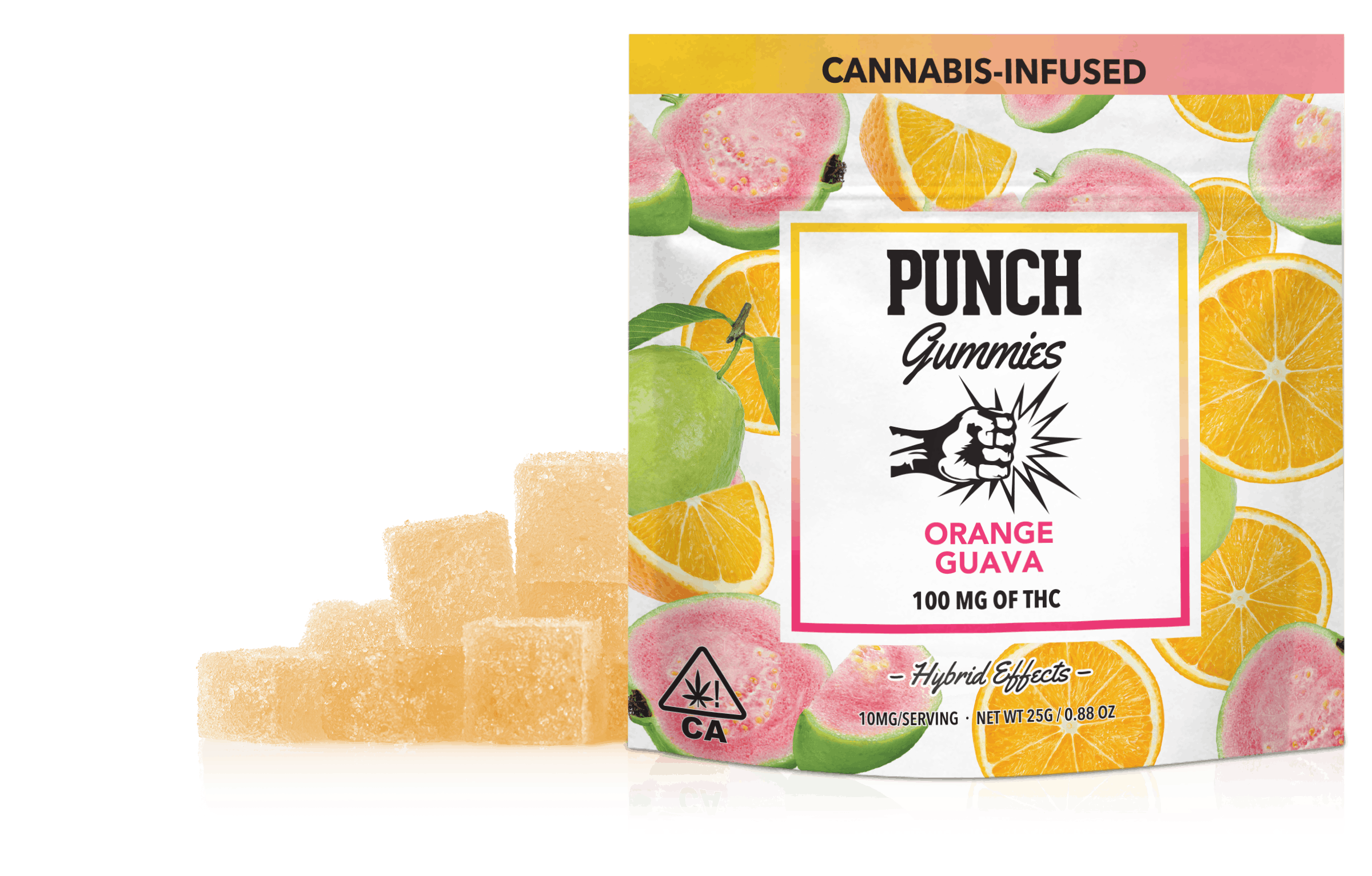 Punch - Orange Guava - 100mg Gummies - [H]