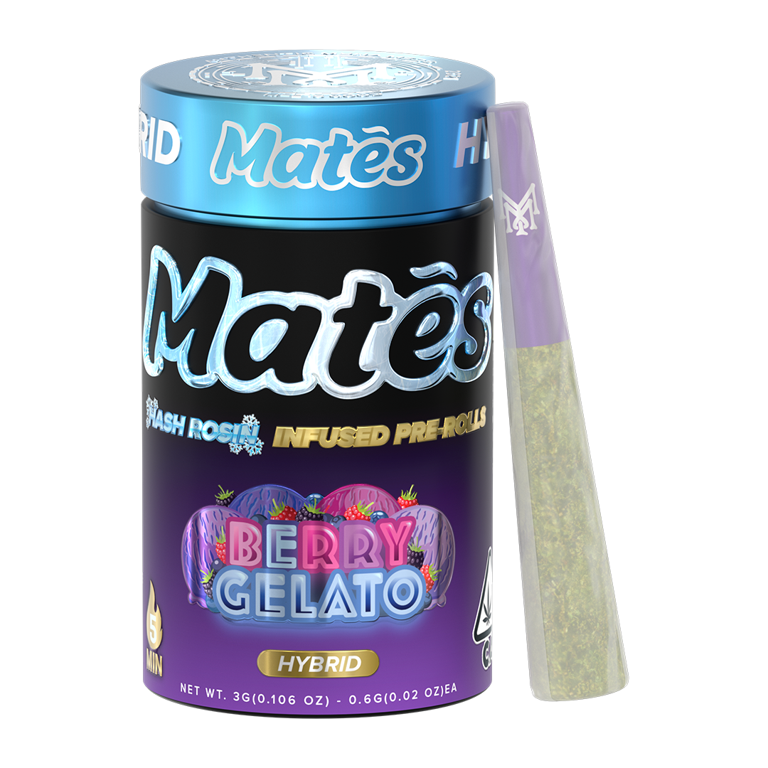 MUHA MEDS - Muha Meds - Frosty Mint Blueberry - Inf Prerolls - [H] - 3 ...