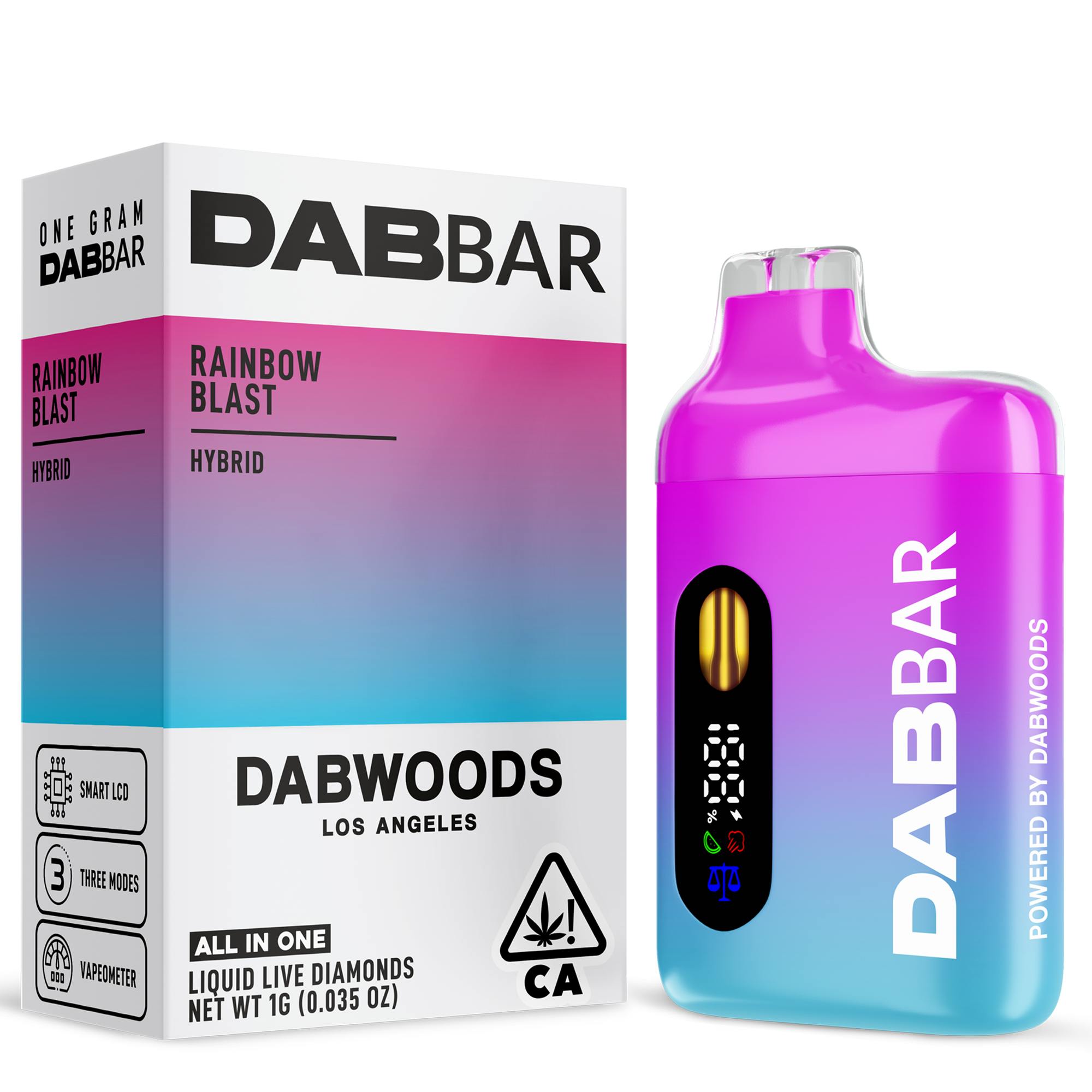 Dabwoods Dabbar - Rainbow Blast - LD AIO - [H] - 1 g
