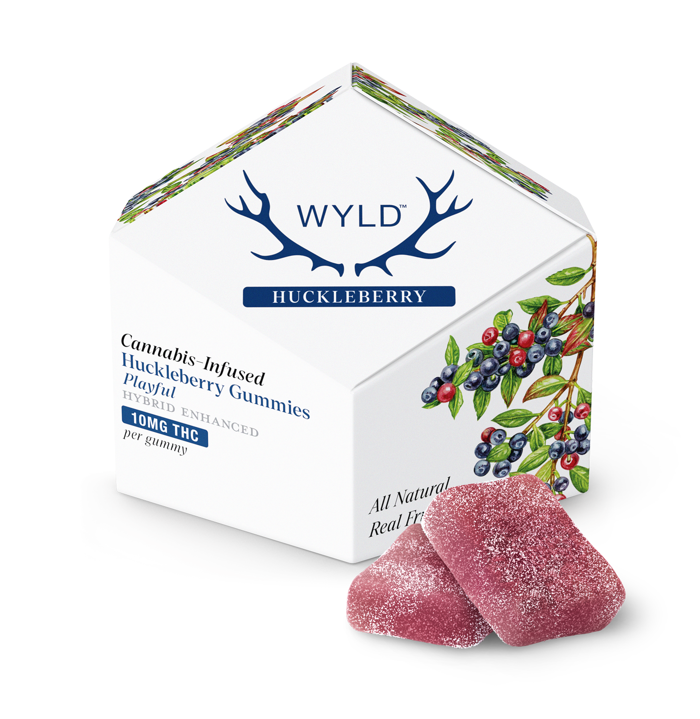 WYLD - HUCKLEBERRY - 100MG EDIBLES - [H]
