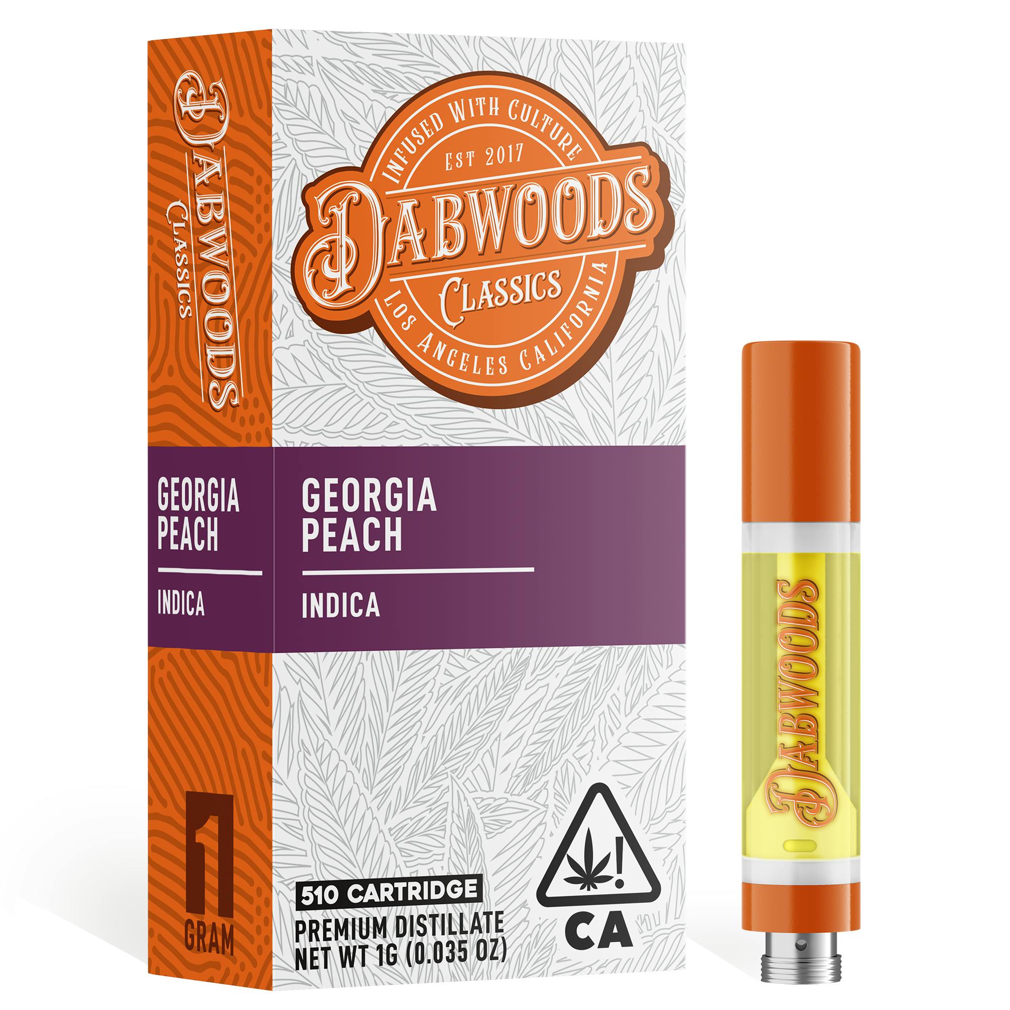 Dabwoods - Georgia Peach - Cart - [I] - 1 g
