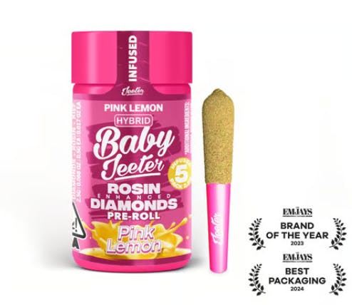 Jeeter - Pink Lemon - Inf Pr - [H] - 2.5 g - 5 Pack
