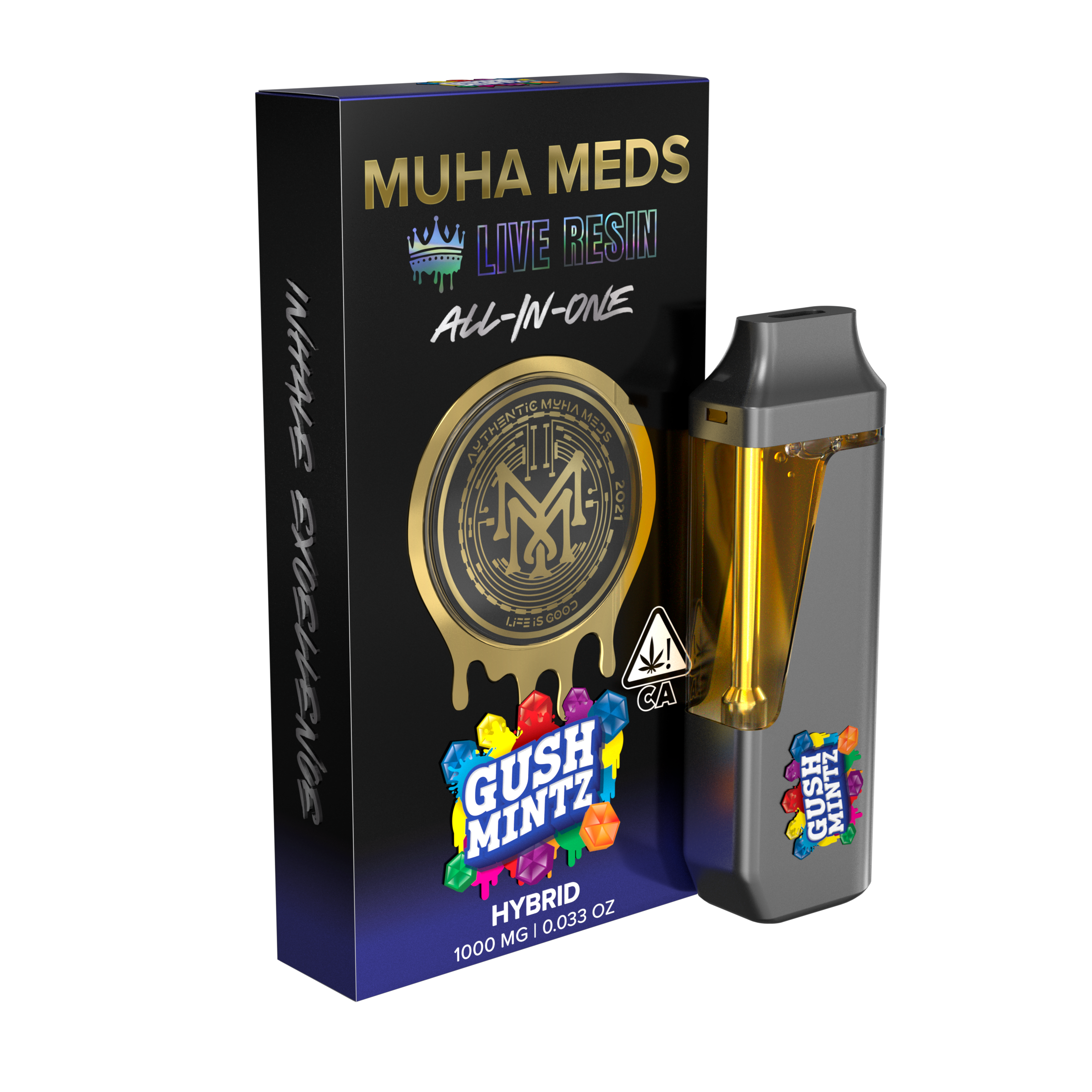 Muha Meds - Gush Mintz - LR AIO - [H] - 1 g