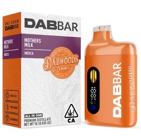 Dabwoods - Mothers Milk - 1g AIO Dab Bar - [I]