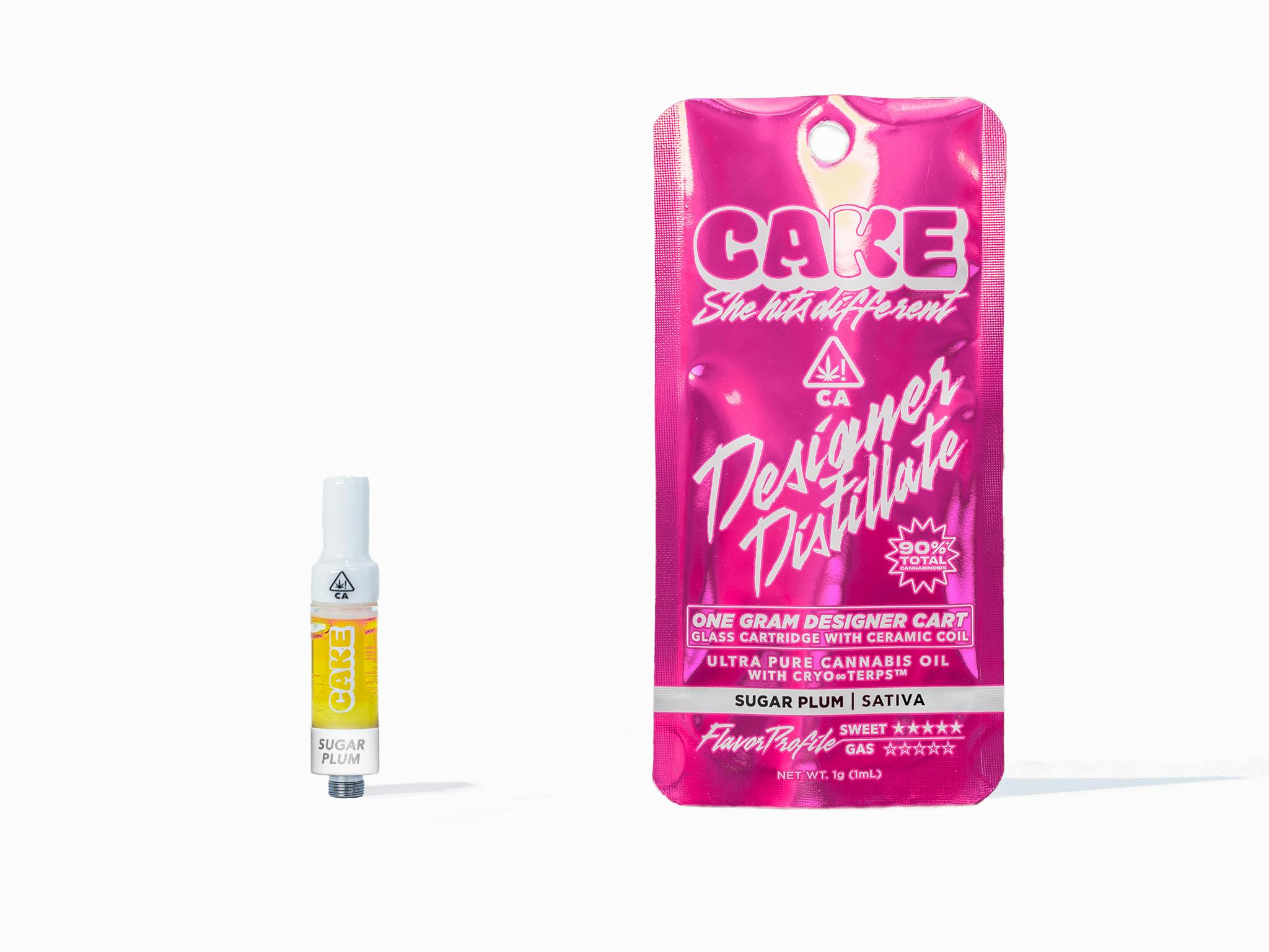 Cake - Sugar Plum - 1g Cart - [S] - 1 g