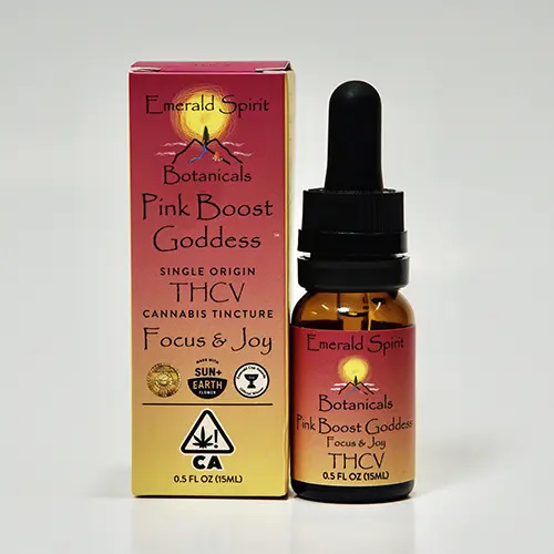 Emerald Spirit Botanicals - Pink Boost Goddess - 1:1 THC/THCV - 1oz Tincture