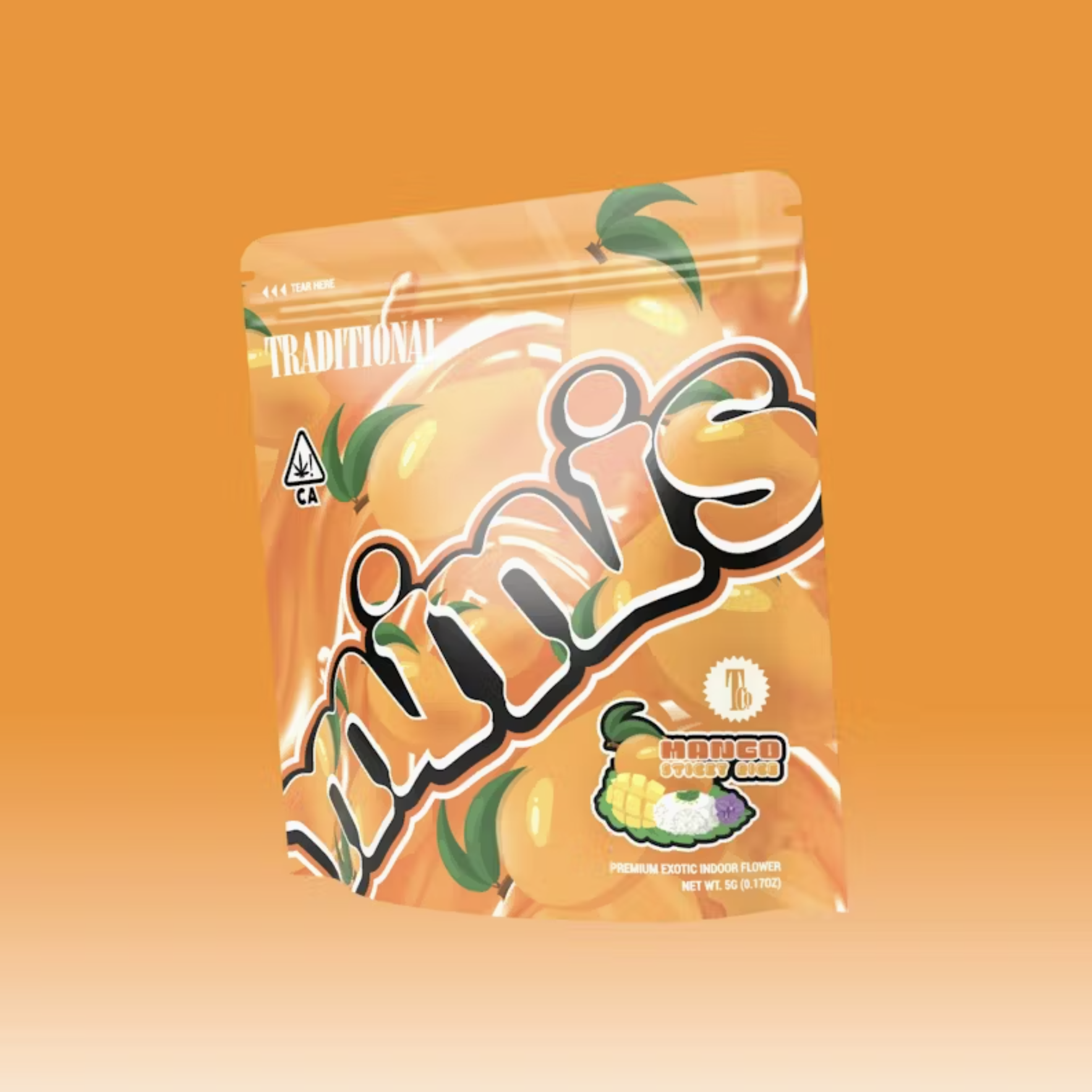 TRADITIONAL MINIS - MANGO STICKY RICE - FLOWER 5G