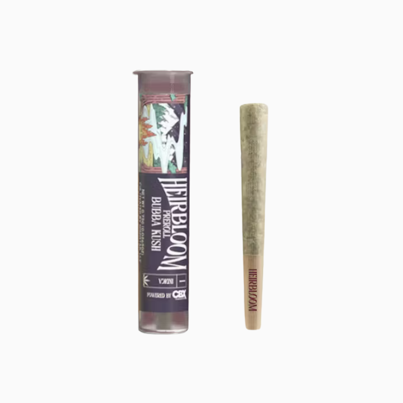 HEIRBLOOM - BUBBA KUSH - .75G PRE-ROLL