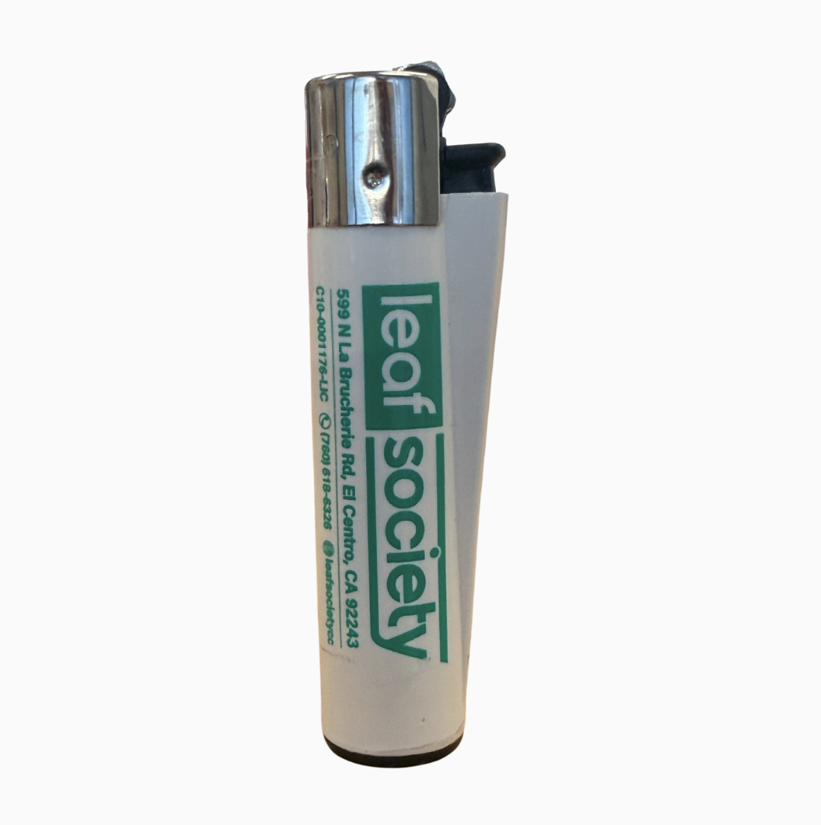 LEAF SOCIETY - WHITE - CLIPPER LIGHTER