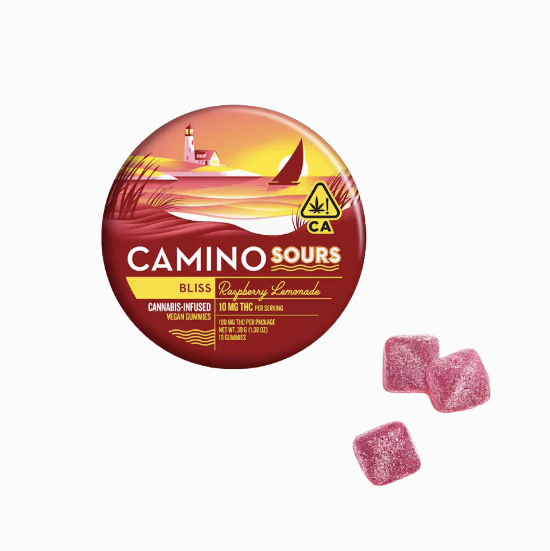 CAMINO - SOURS RASPBERRY LEMONADE - 10PK 100MG