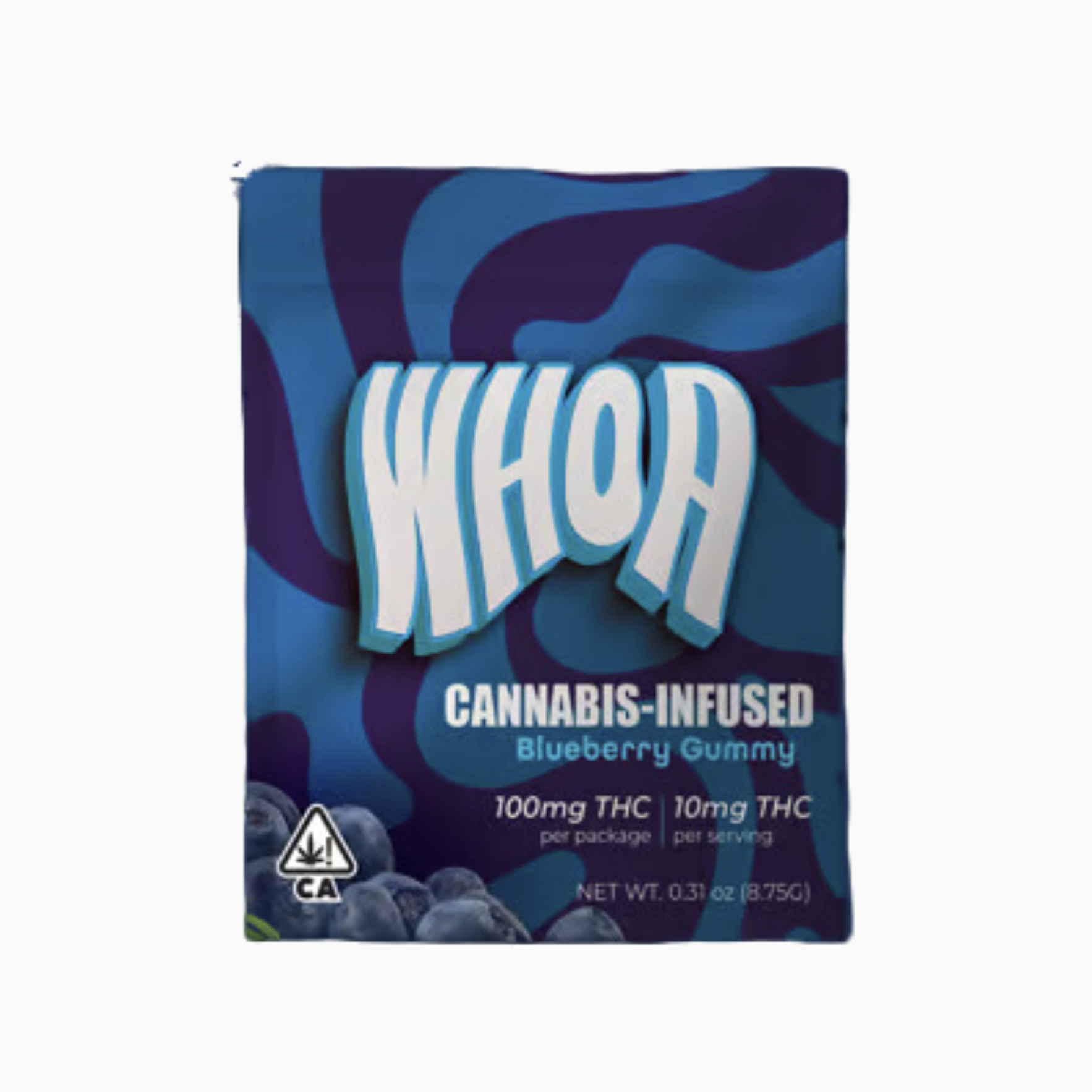 WHOA - BLUEBERRY - ONE BITE GUMMY 100MG