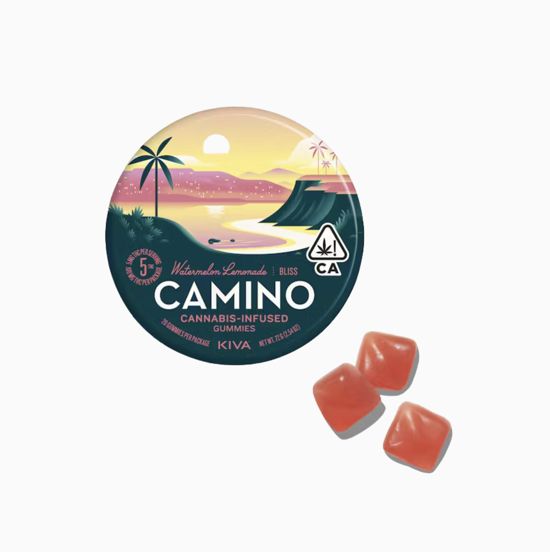 CAMINO - WATERMELON LEMONADE - GUMMIES 20PK 100MG
