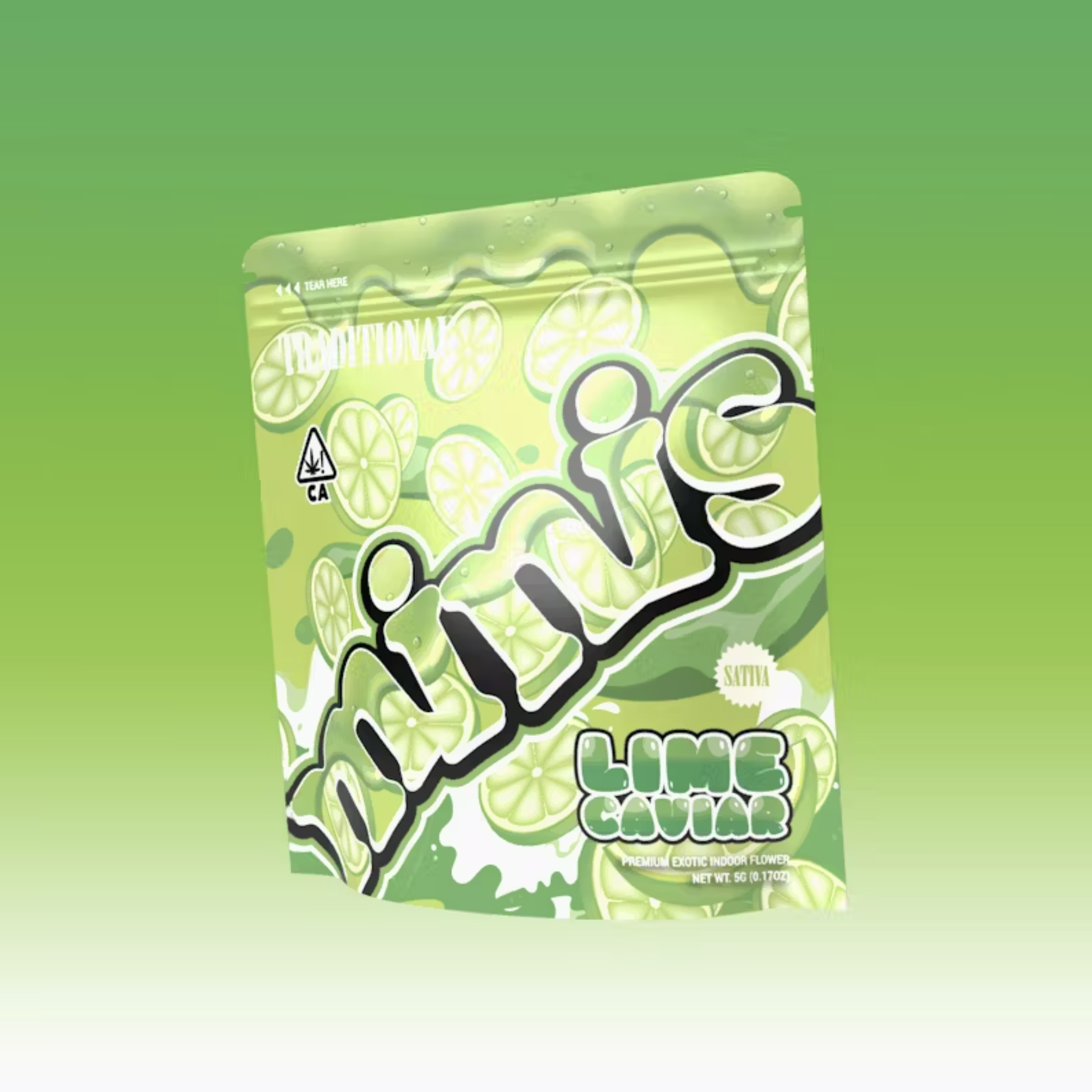 TRADITIONAL MINIS - LIME CAVIAR - FLOWER 5G