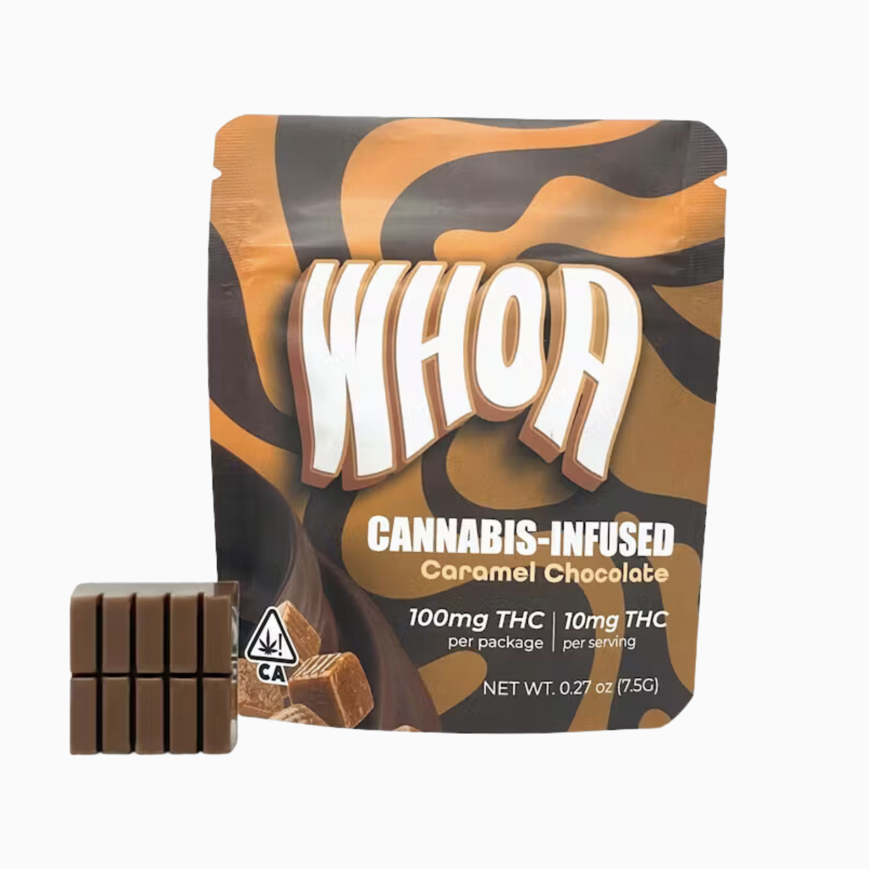 WHOA - CARAMEL CHOCOLATE - BITE 100MG