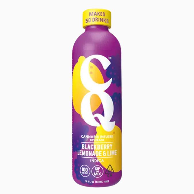 CQ - BLACKBERRY LEMONADE + LIME - 16OZ 100MG