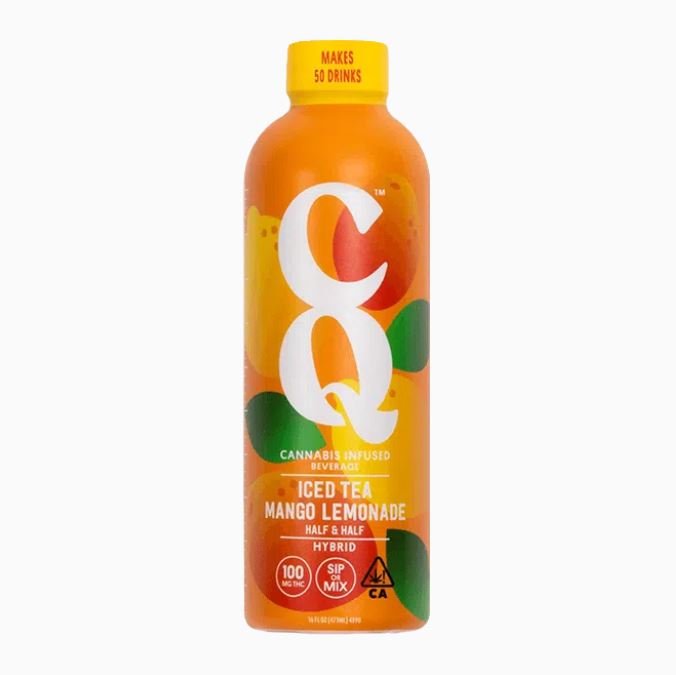 CQ - ICE TEA MANGO - 16OZ 100MG