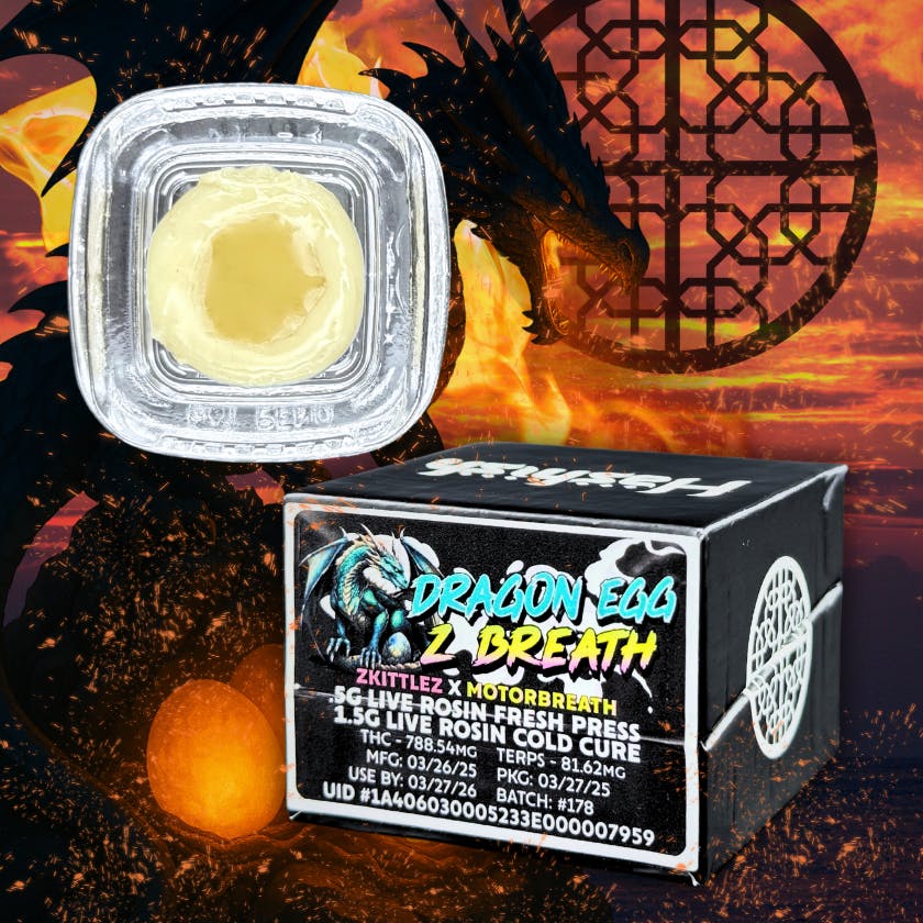HASHISH - DRAGON EGG/Z BREATH - BLACK BOX 2G