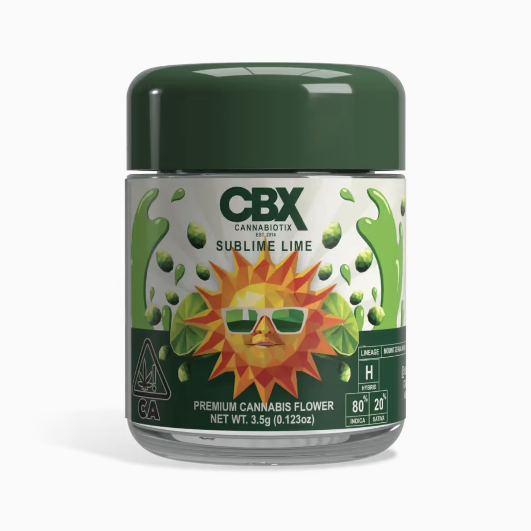 CBX - SUBLIME LIME - FLOWER 3.5G