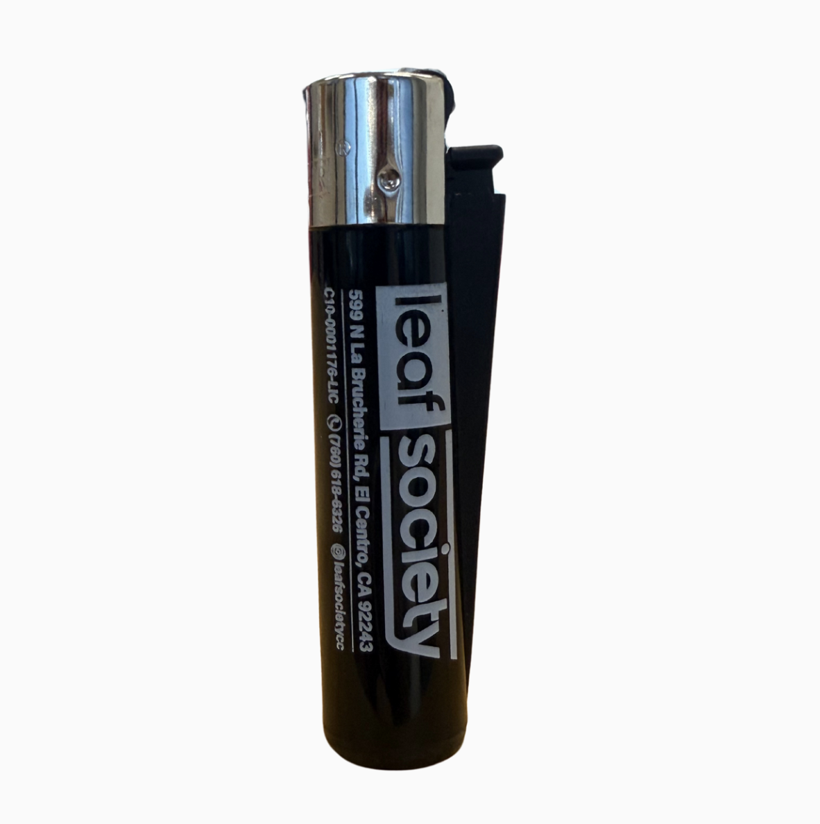 LEAF SOCIETY - BLACK - CLIPPER LIGHTER
