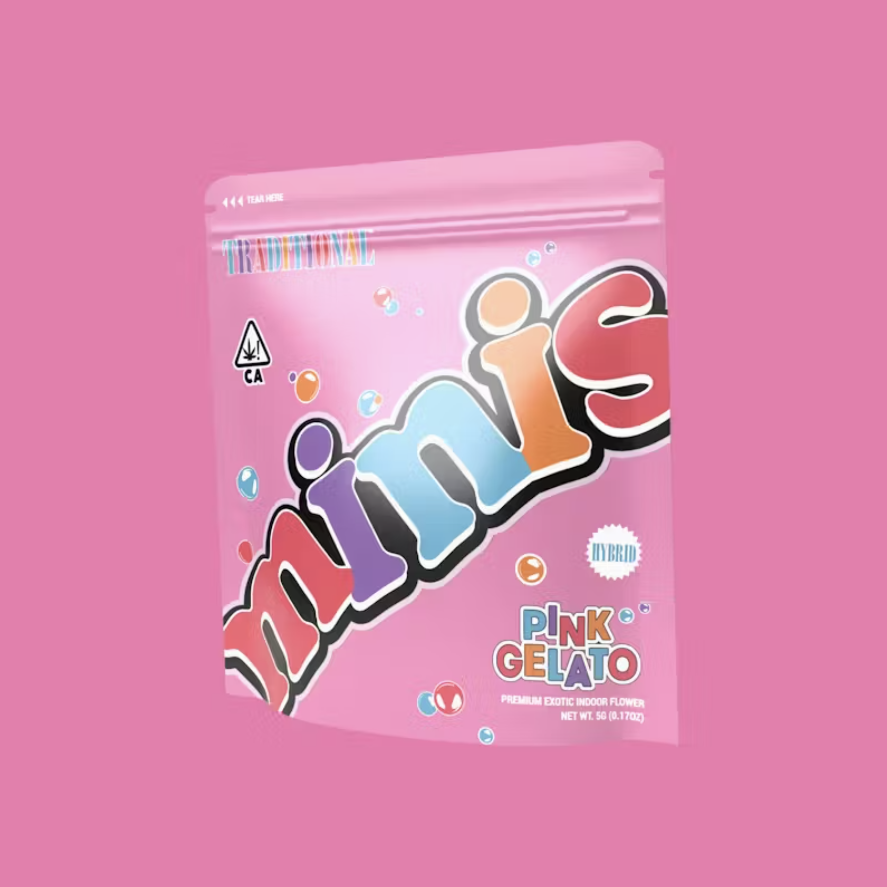 TRADITIONAL MINIS - PINK GELATO - FLOWER 5G