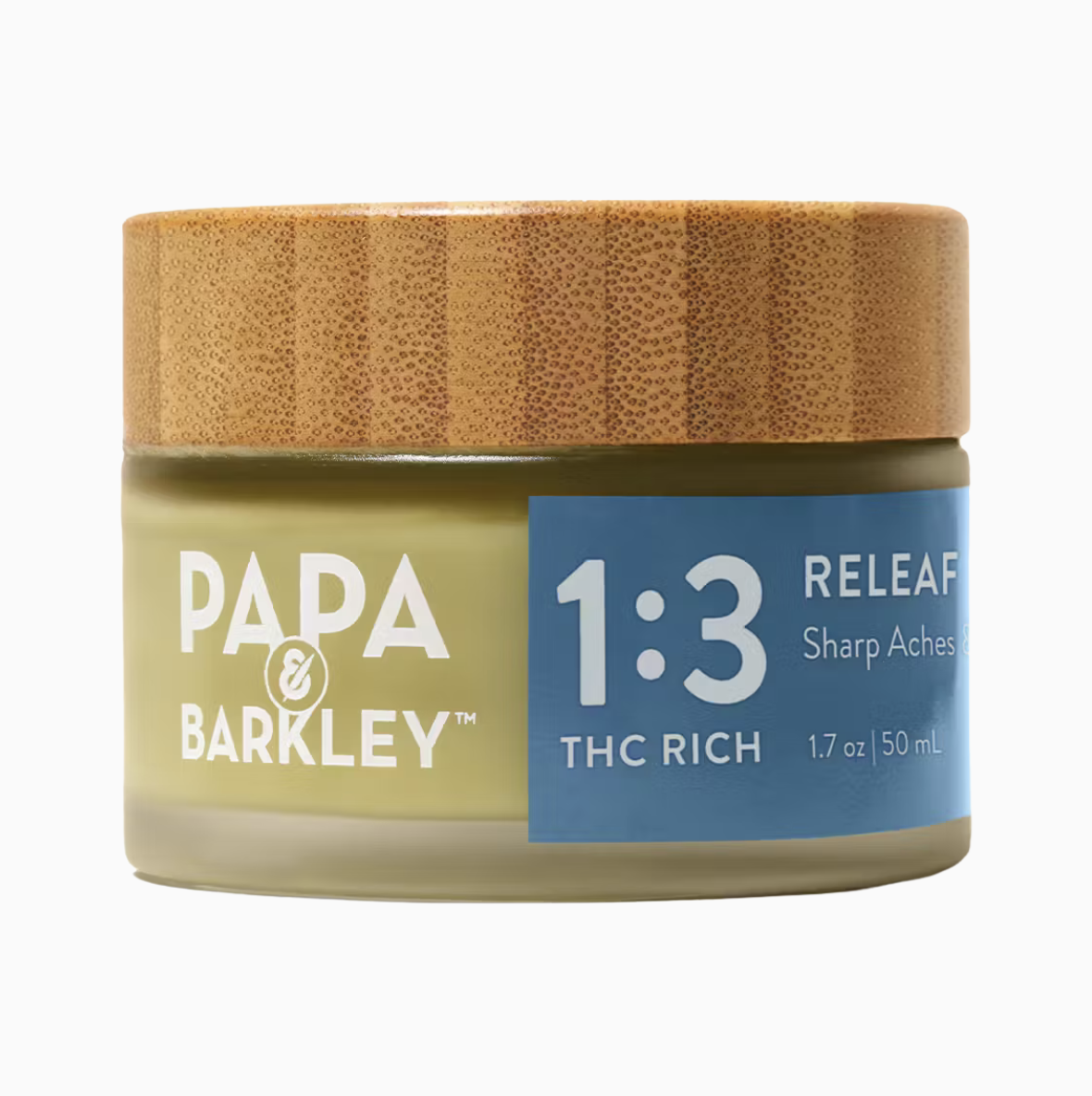 PAPA&BARKLEY - BALM - RELEAF 1:3 - BALM 50ML - CBD 100MG - THC 300MG