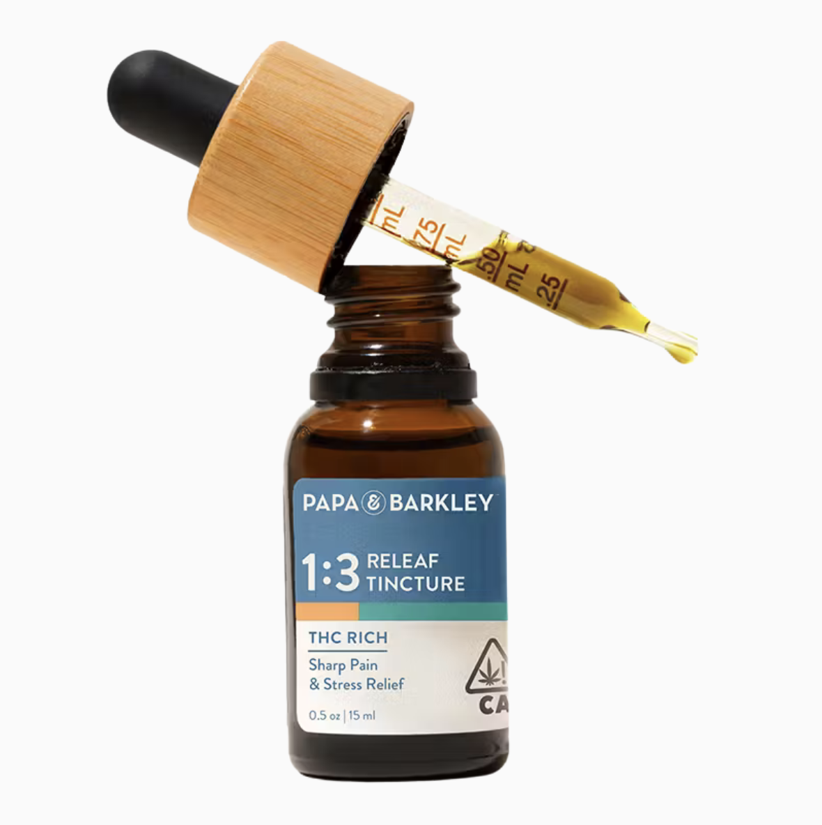 PAPA&BARKLEY - TINCTURE - RELEAF 1:3 - 15ML - CBD 235.16MG - THC 672.49MG