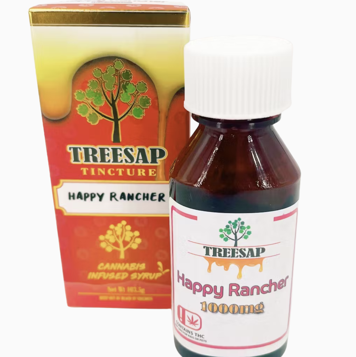 TREESAP - TREESAP - HAPPY RANCHER - SYRUP 2FL 1000MG