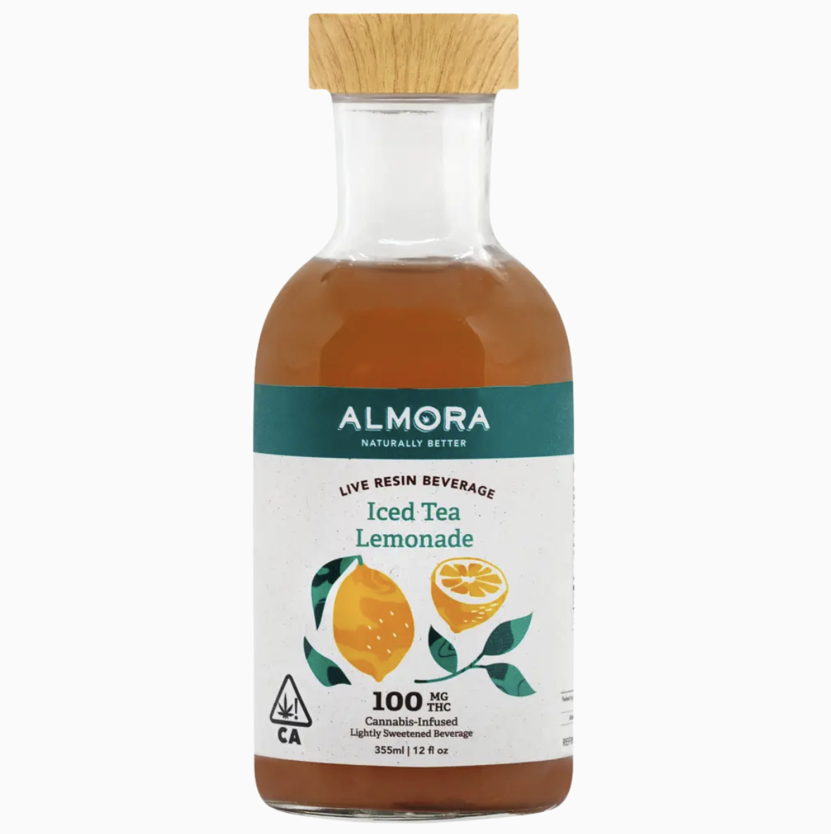 ALMORA - TEA - ICED TEA LEMONADE - BEVERAGE 12OZ - THC 100MG