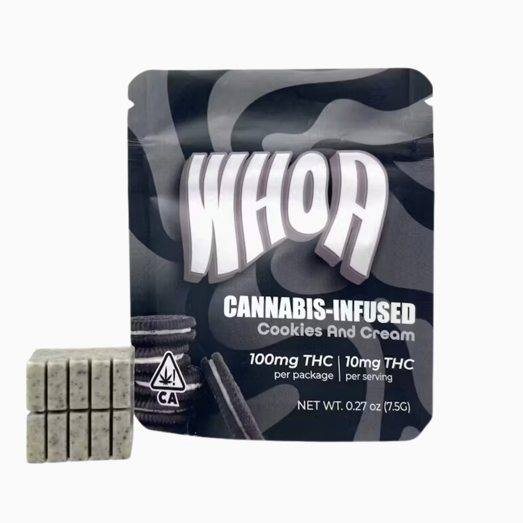 WHOA - COOKIES AND CREAM - BITE 100MG