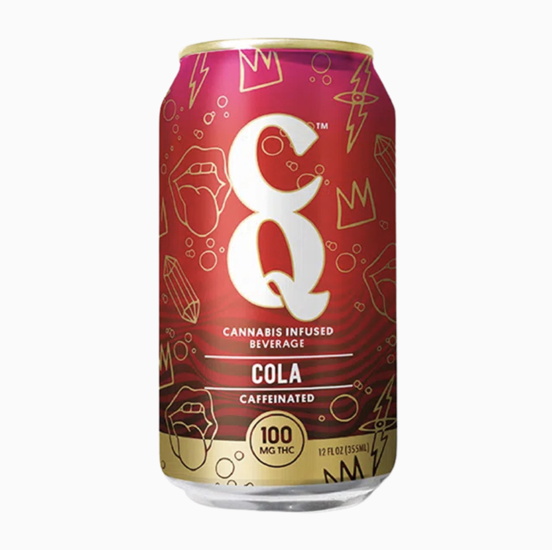CQ - COLA BEVERAGE-12OZ 100MG