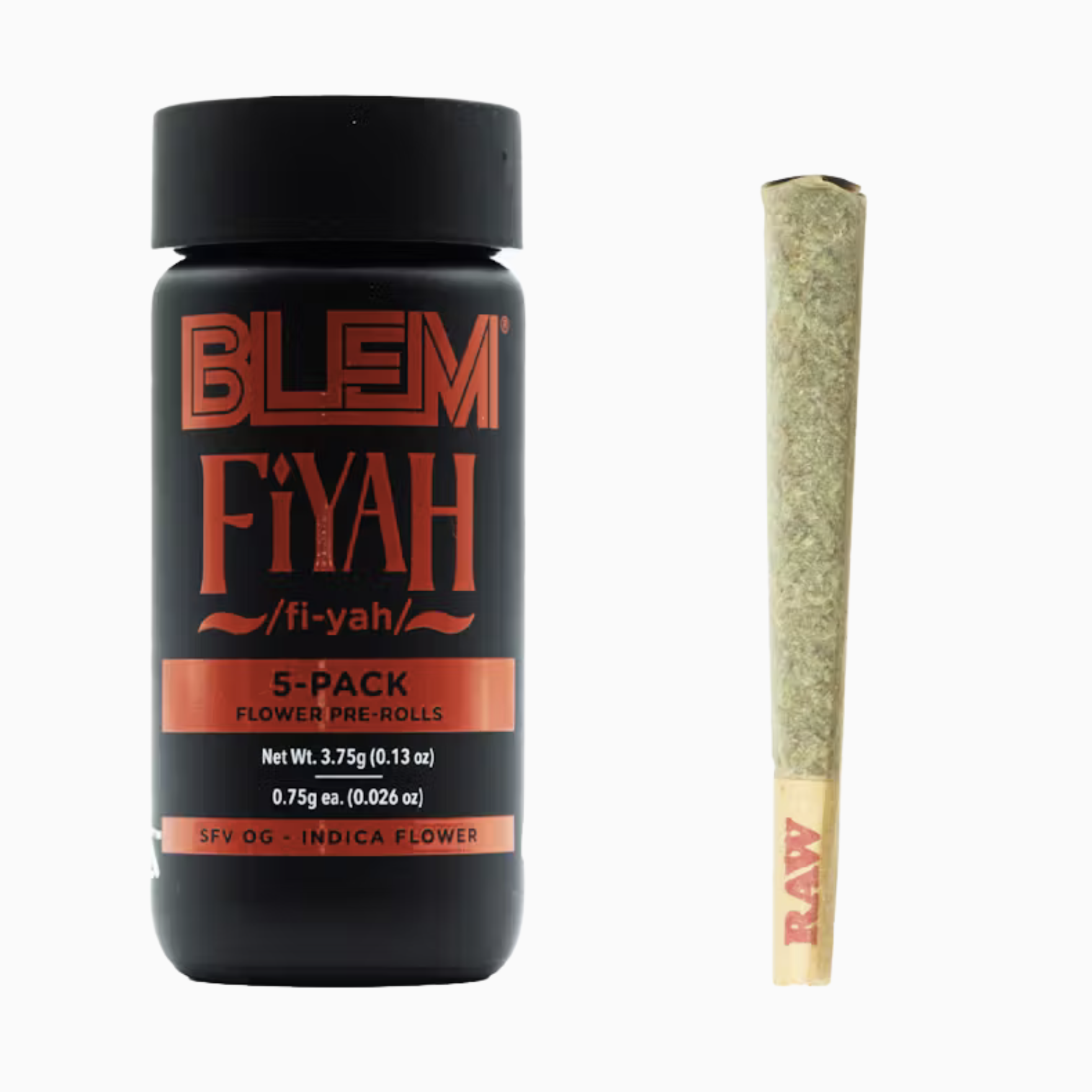 BLEM - FIYAH - PREROLL 0.75G 5 PK