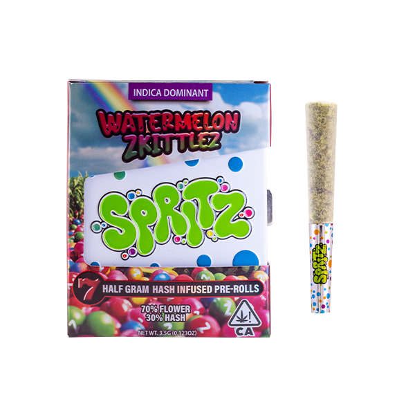 WATERMELON ZKITTLEZ 0.5G 7PK INFPR