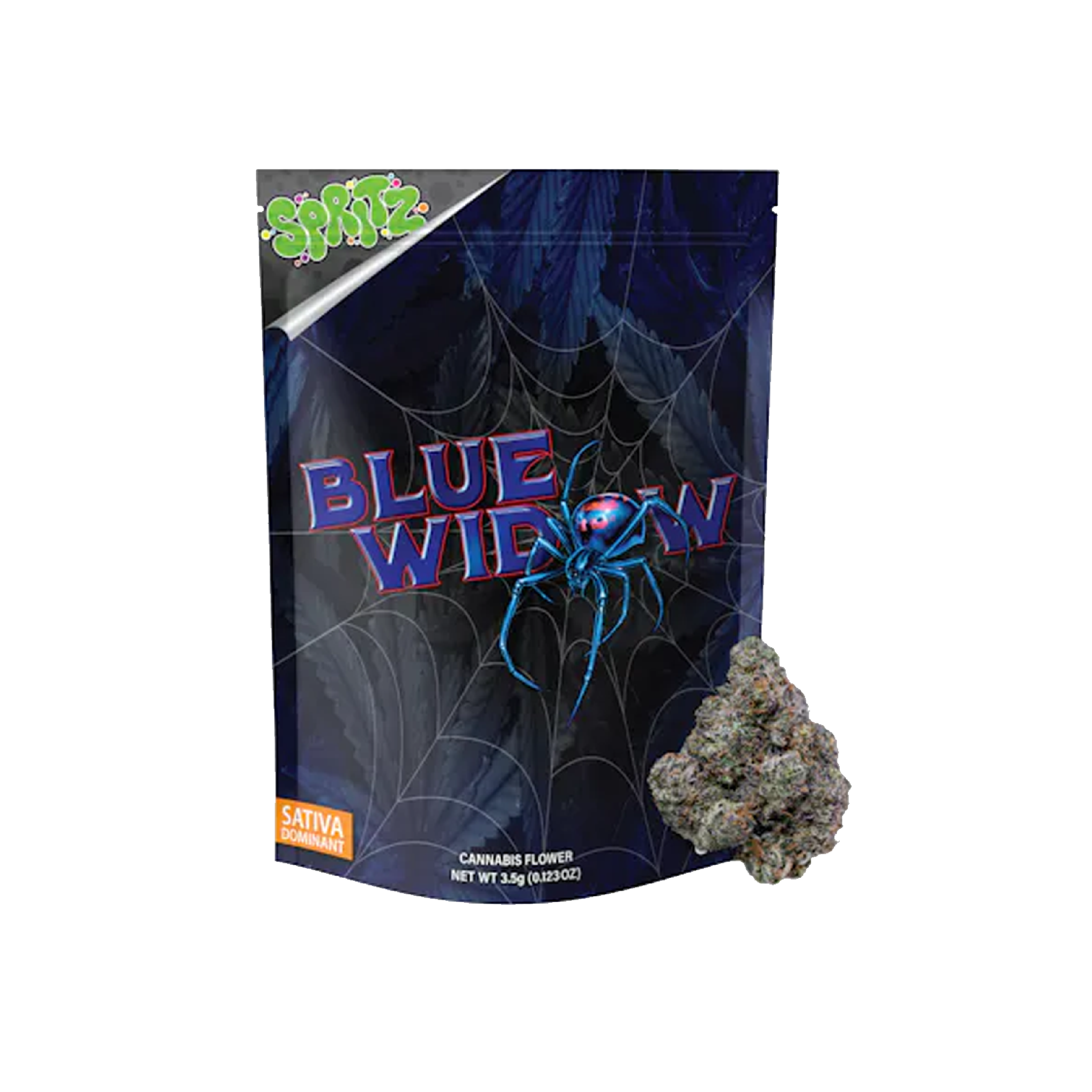 BAGGED FLOWER - 3.5G - BLUE WIDOW