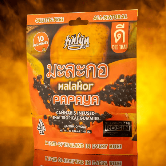 PAPAYA - DEE X KALYA - GUMMIES - 10MG 10PK