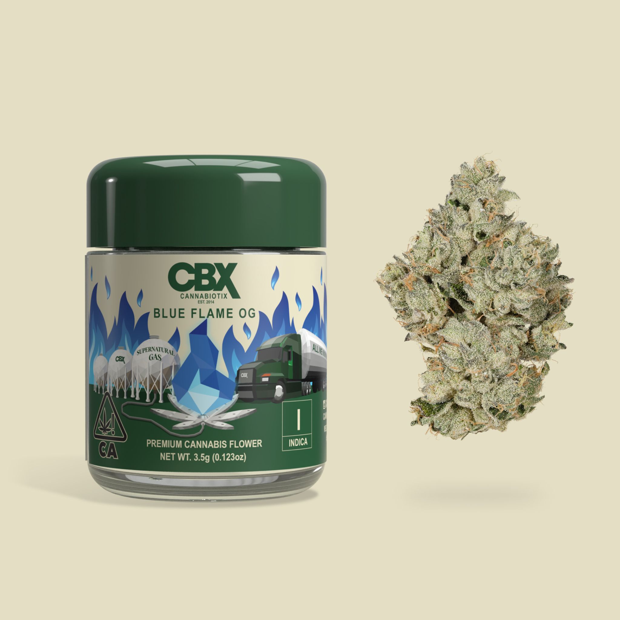 BLUE FLAME OG 3.5G FLOWER