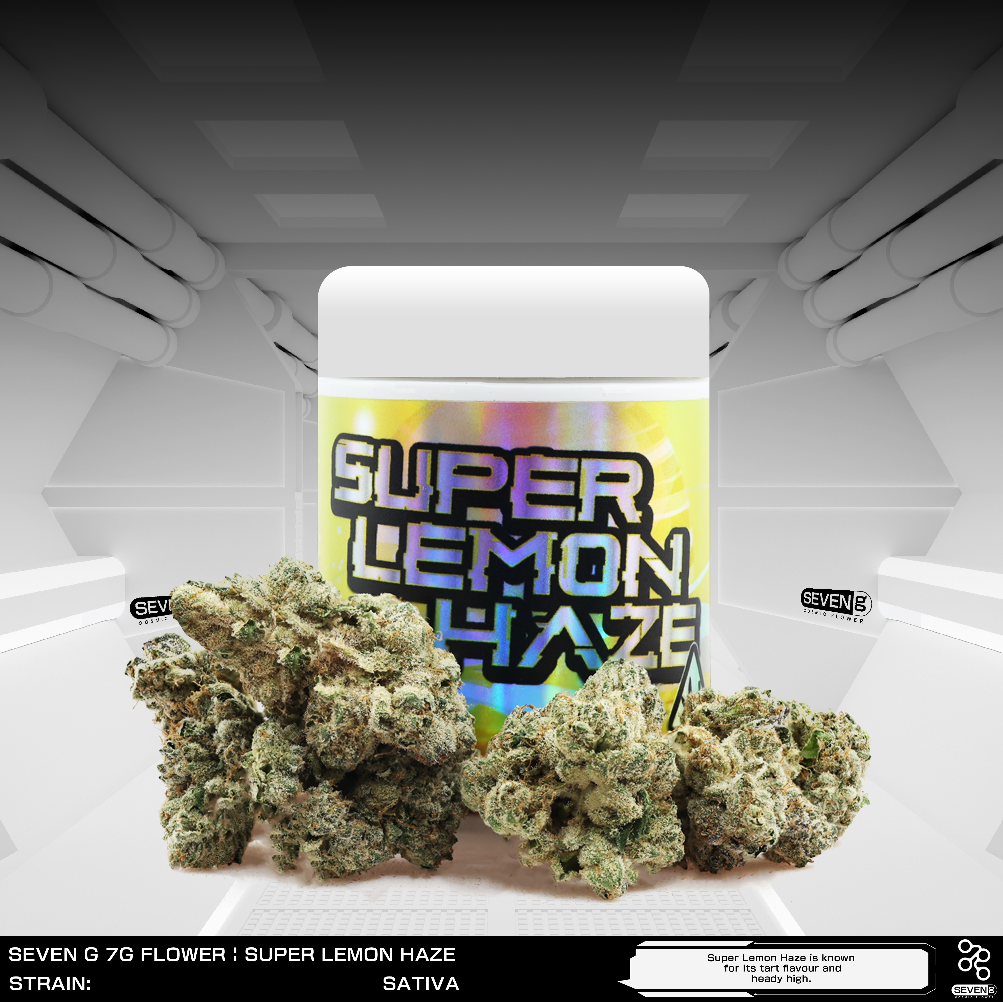 SUPER LEMON HAZE SATIVA BY SEVEN G