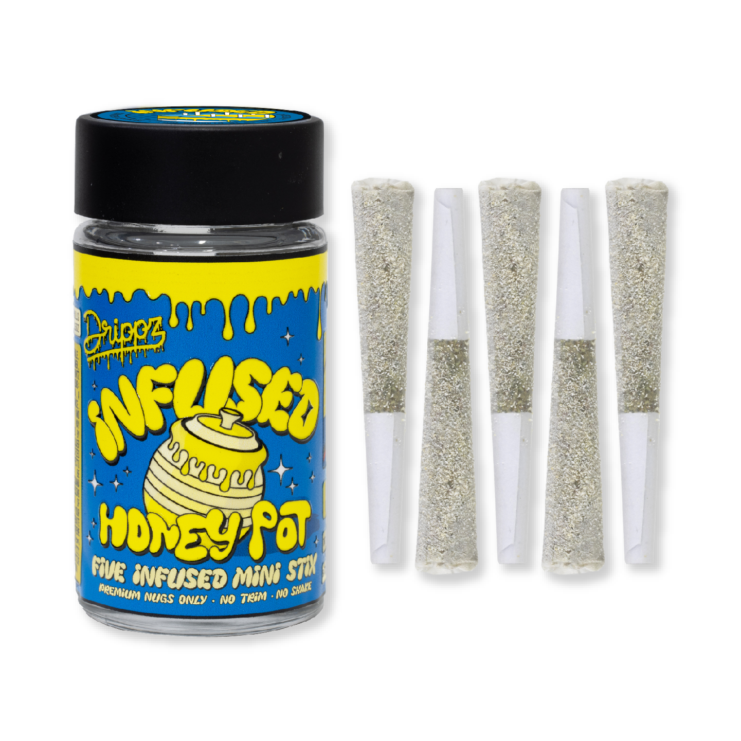 BIRTHDAY CAKE HONEY POT 5PK INFPR