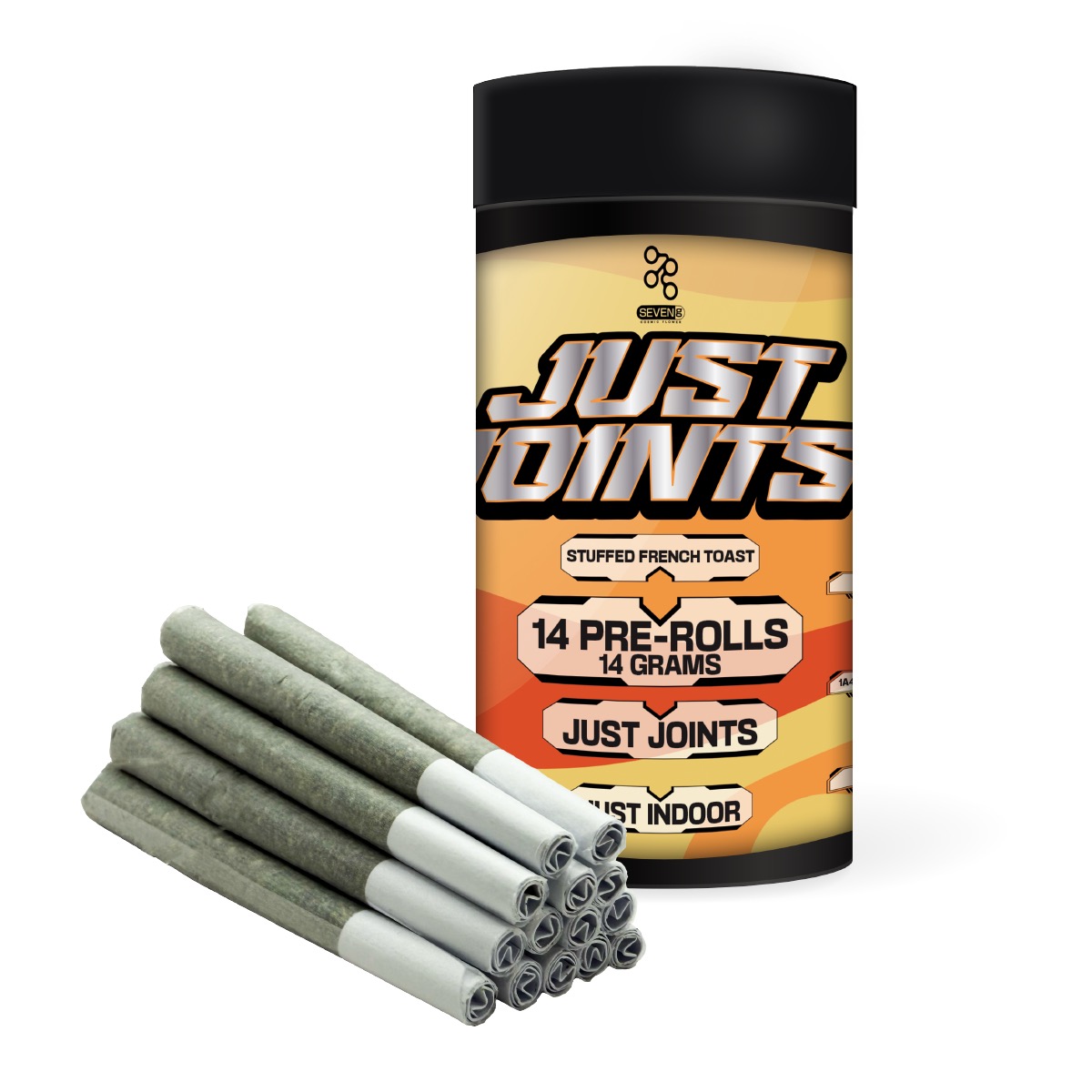 STUFFED FRENCH TOAST HYBRID JUST JOINTS - 14PK PRE-ROLLS - 14G BY SEVEN G