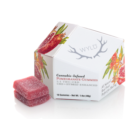 POMEGRANATE 1:1 THC:CBD 100MG