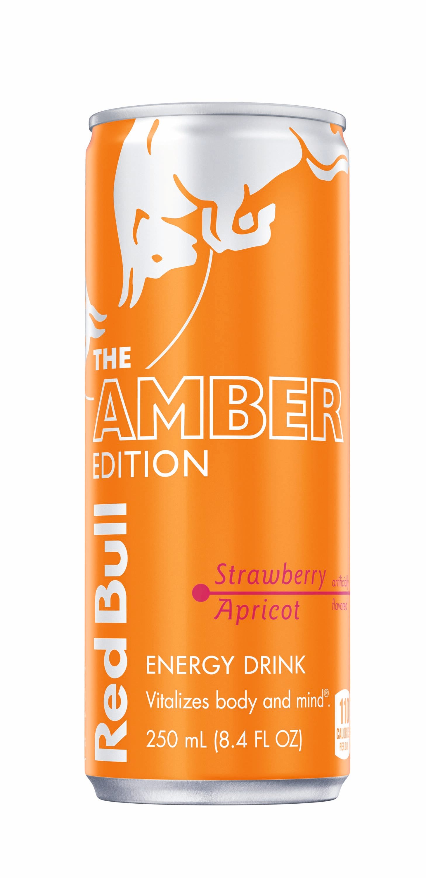 Red Bull Amber Strawberry Apricot Energy Drink 8.4 fl oz