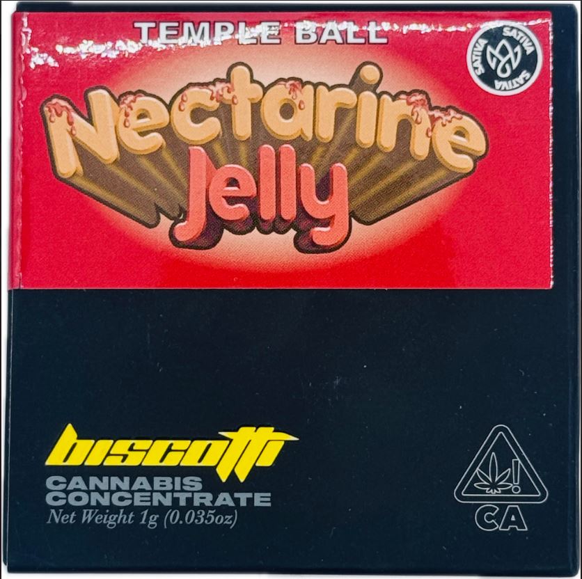 NECTARINE JELLY 1G HASH TEMPLE BALL