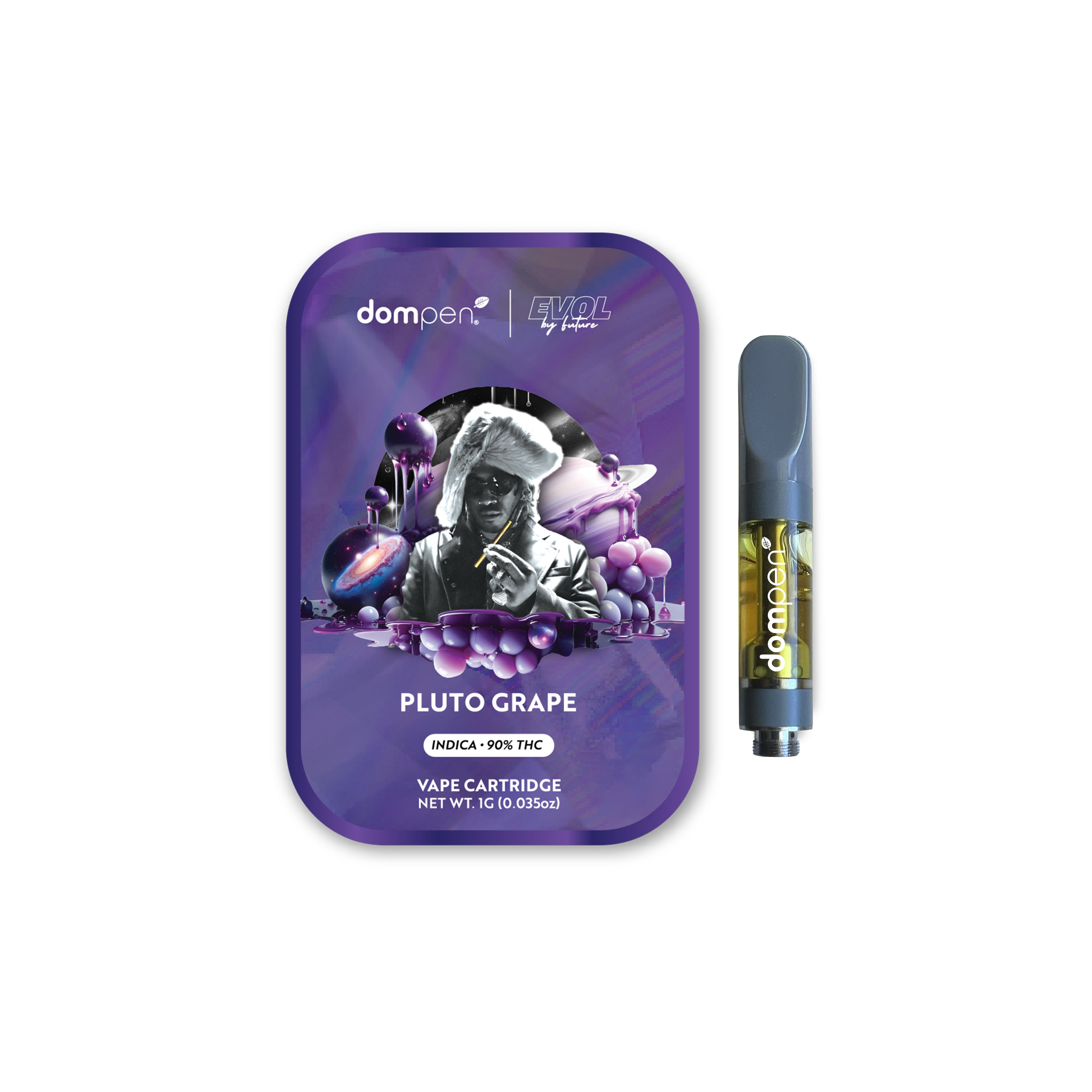 Pluto Grape 1g cart - 1g